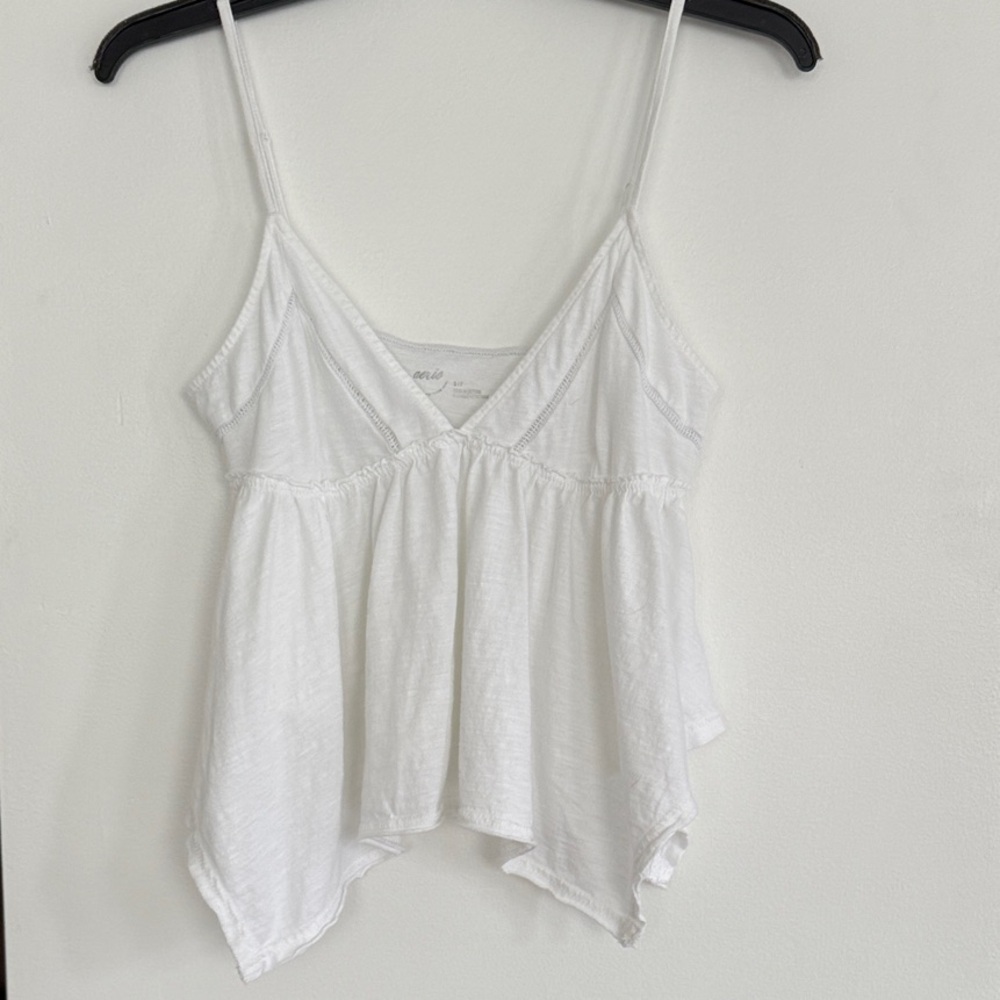 Aerie White Camisole Top